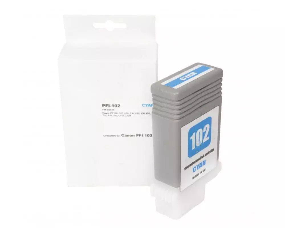 Canon Tinte PFI-102C / 0896B001 Cyan