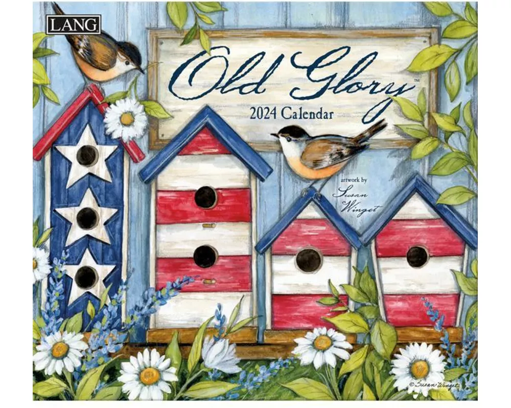 Old Glory 2024 Wall Calendar