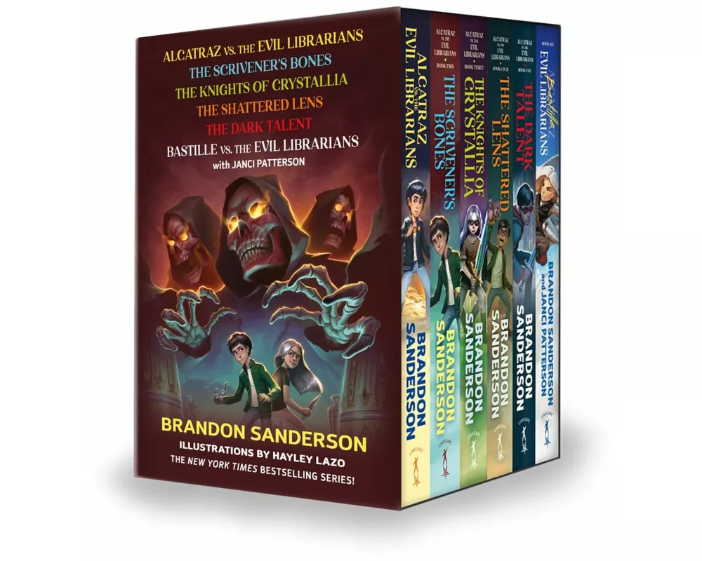 Alcatraz Versus the Evil Librarians TPB Boxed Set: Books 1-6