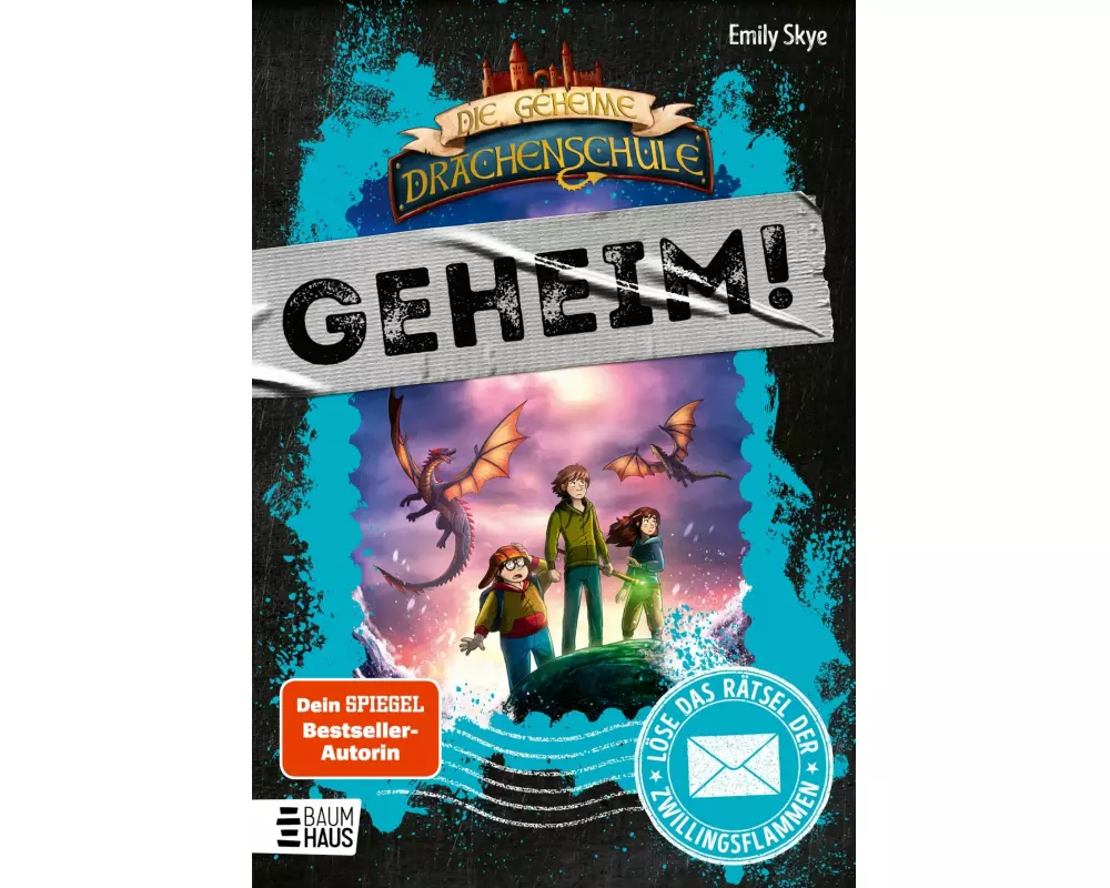 Die geheime Drachenschule: Löse das Rätsel der Zwillingsflammen