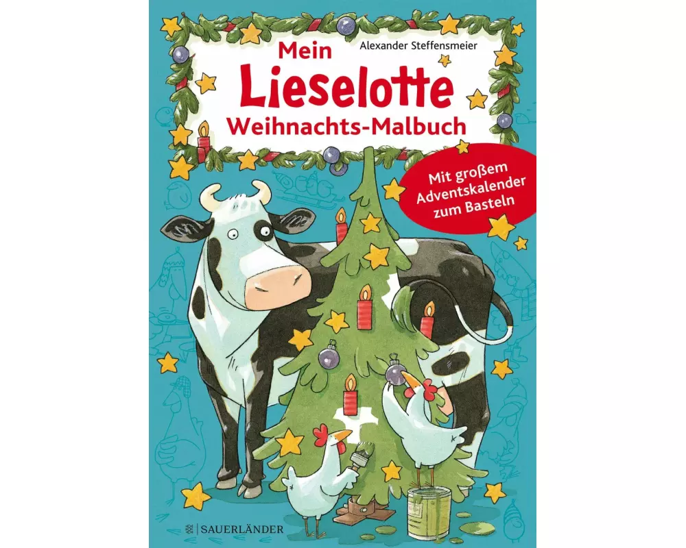 Mein Lieselotte Weihnachts-Malbuch