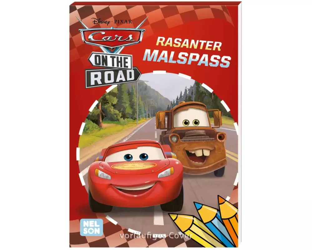 Disney Cars on the road: Rasanter Malspaß