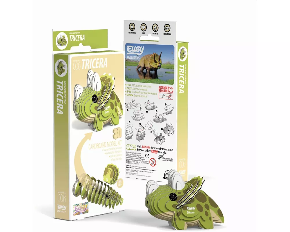 EUGY - 3D Bastelset Triceratops