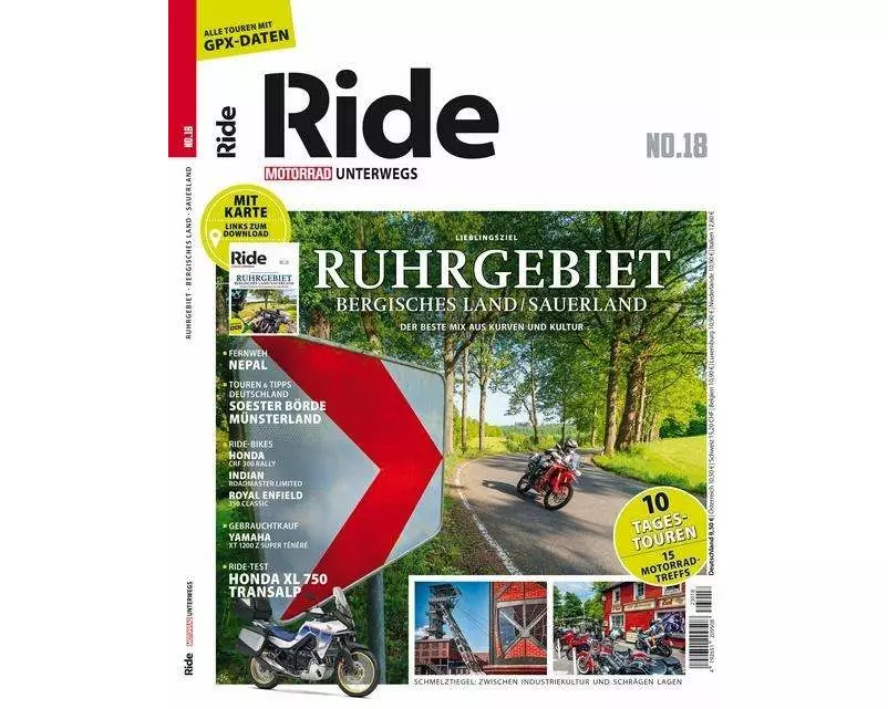 RIDE - Motorrad unterwegs, No. 18