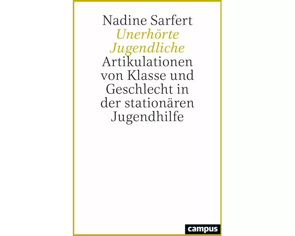 Unerhörte Jugendliche