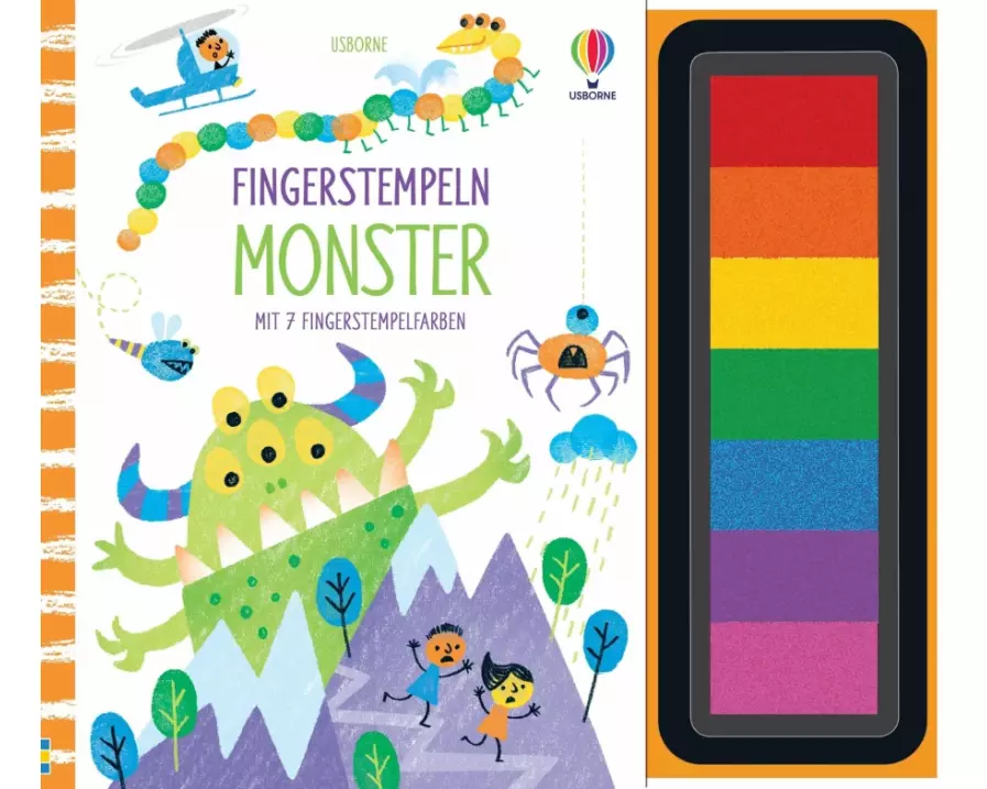 Fingerstempeln: Monster