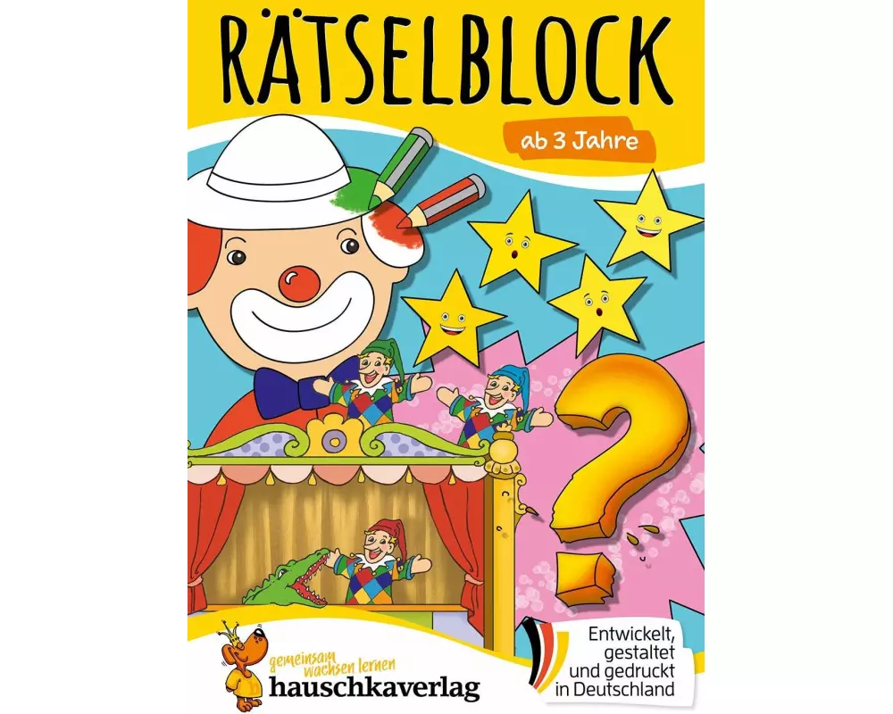 Rätselblock ab 3 Jahre - Band 1