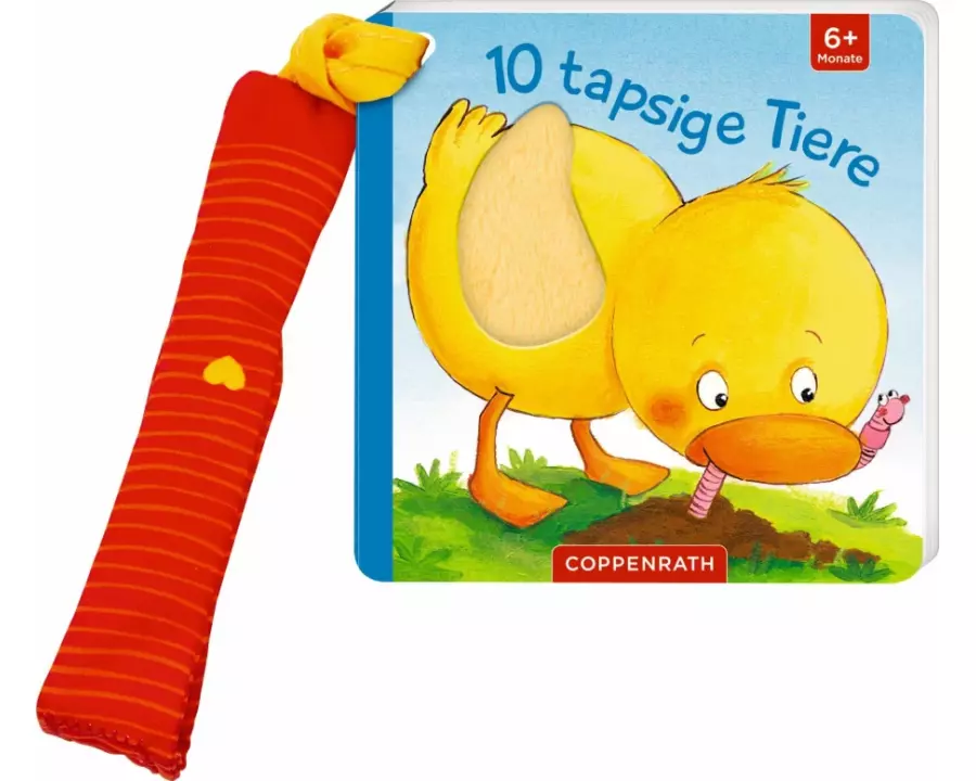 Mein erstes Fühl-Buch für den Buggy: 10 tapsige Tiere