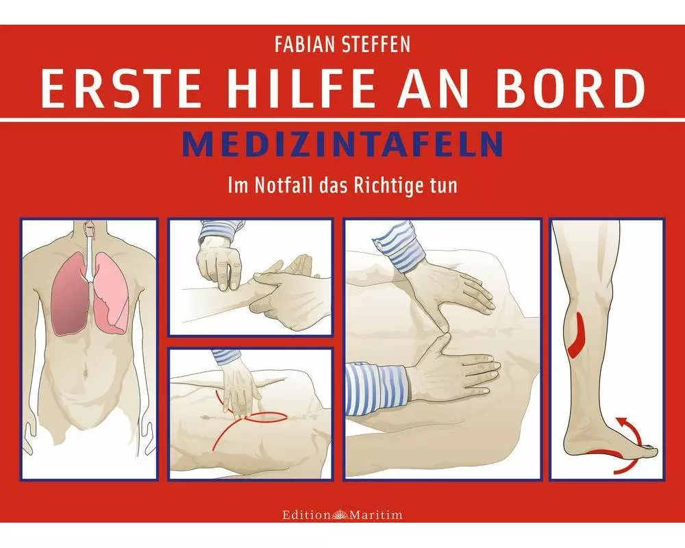 Erste Hilfe an Bord – Medizintafeln