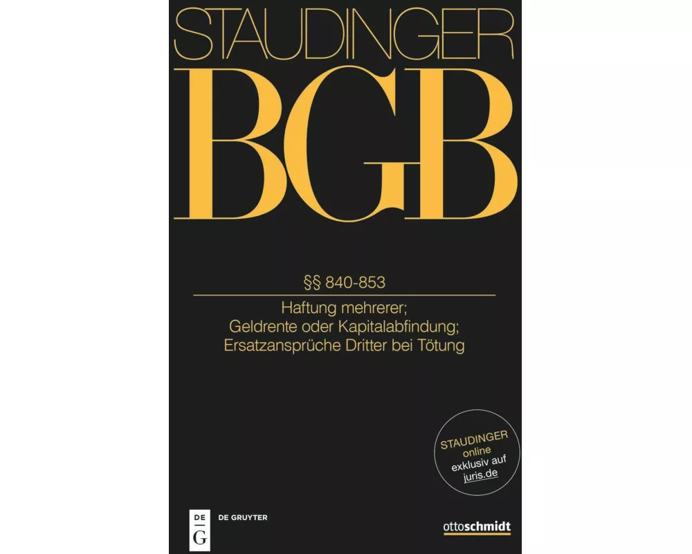 Bgb §§ 840-853