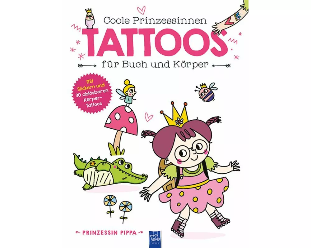 Coole Prinzessinnen Tattoos für Buch und Körper – Prinzessin Pippa