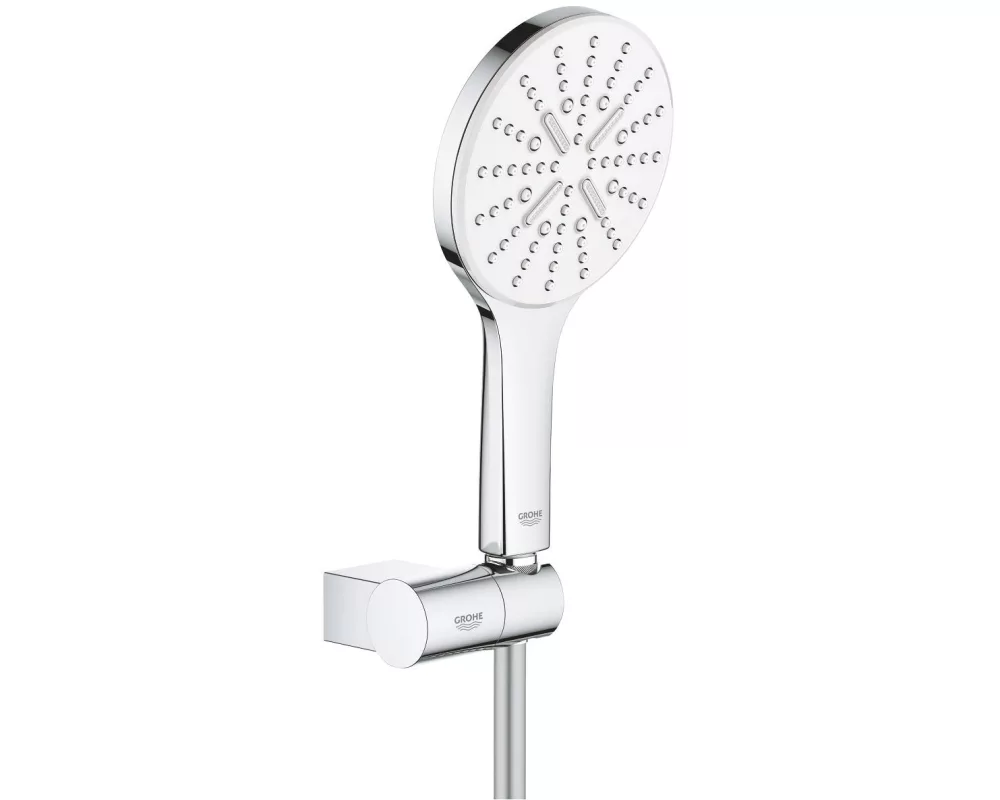 GROHE Duschbrausen-Set Rainshower Smartactive 130 Moon White