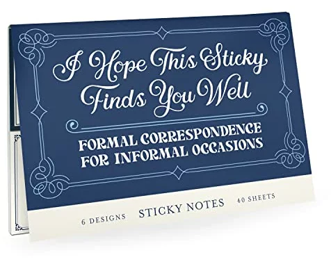 Em & Friends Formal Sticky Notes Packet