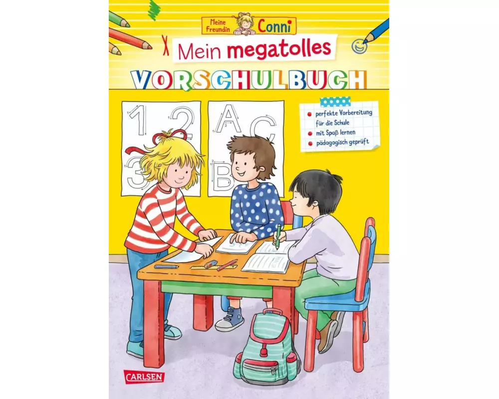 Conni Gelbe Reihe (Beschäftigungsbuch): Mein megatolles Vorschulbuch