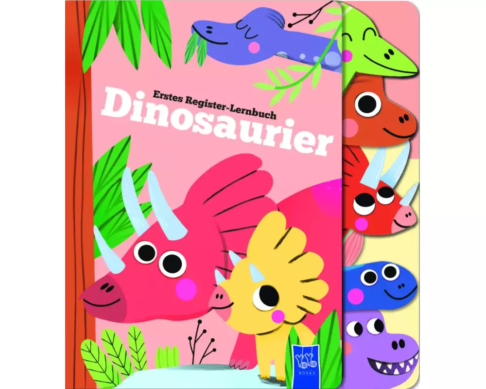 Erstes Register-Lernbuch - Dinosaurier