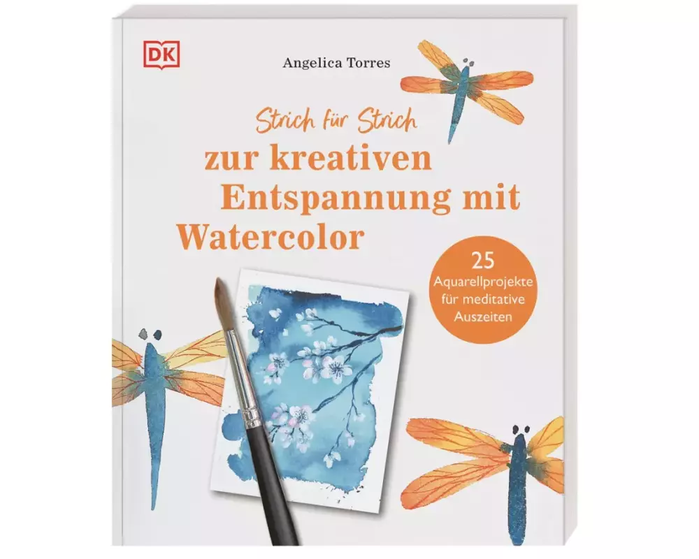 Strich für Strich zur kreativen Entspannung mit Watercolor