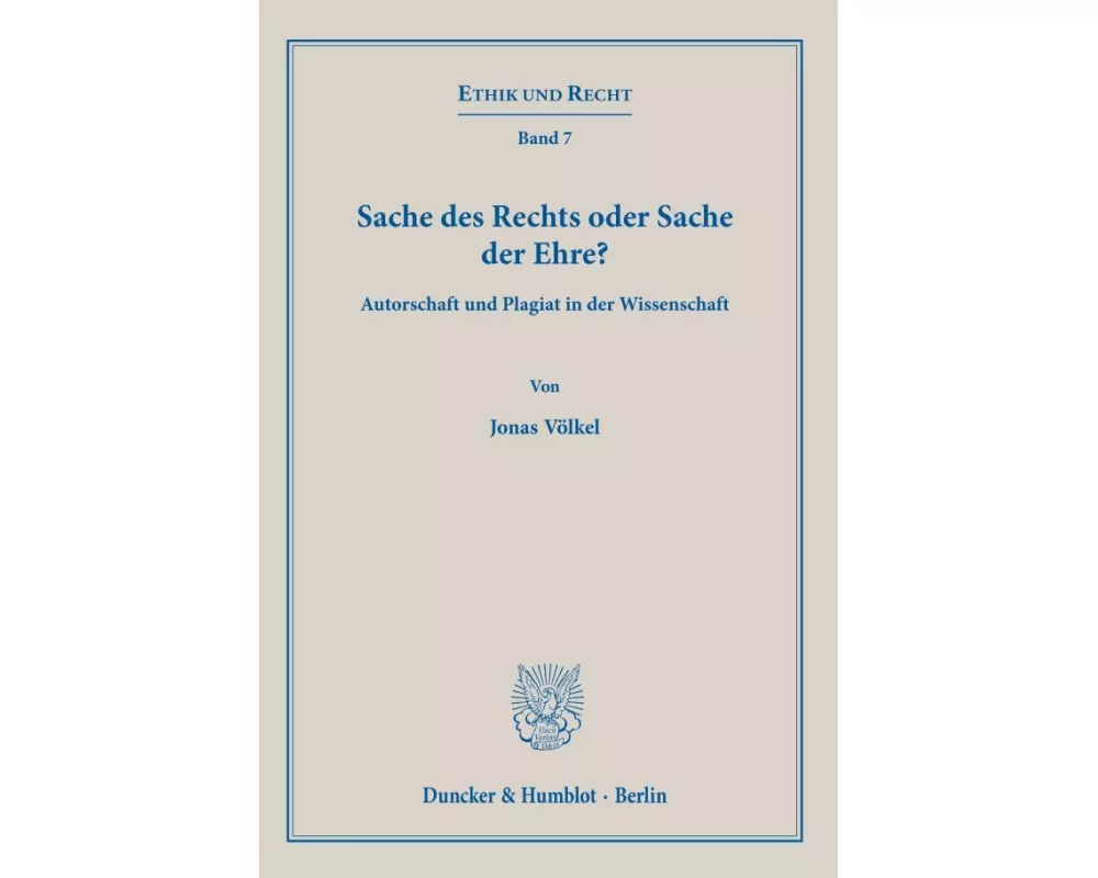 Sache des Rechts oder Sache der Ehre?