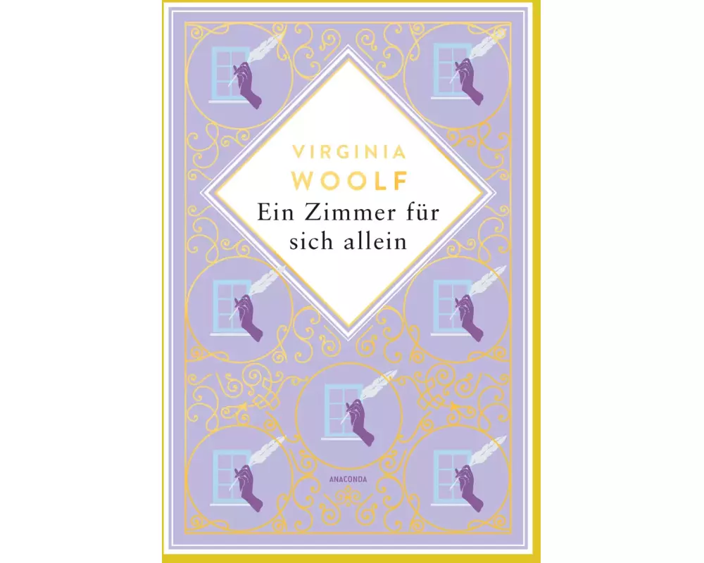 Virginia Woolf, Ein Zimmer für sich allein. Schmuckausgabe mit Goldprägung