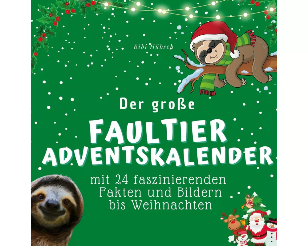 Der große Faultier-Adventskalender
