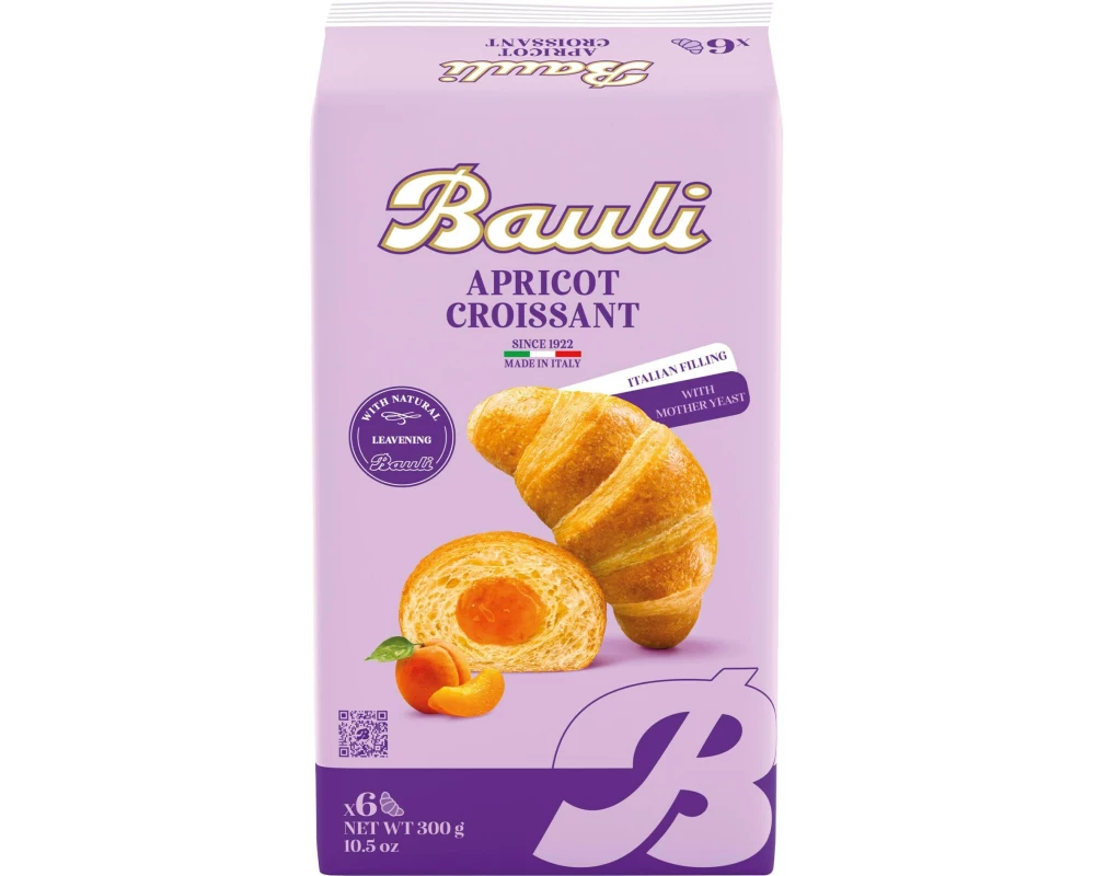 Bauli Croissant – Aprikose 6 Stück, 300 g