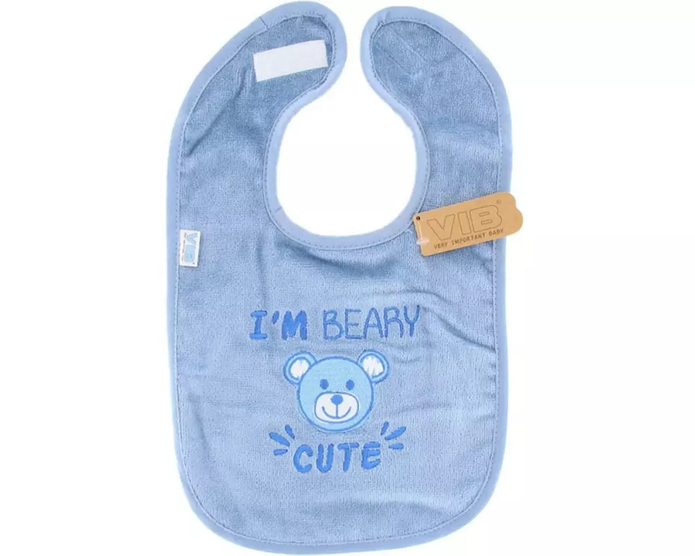 Very Important Baby Lätzchen I`m Beary Cute Blau 38 x 22 cm