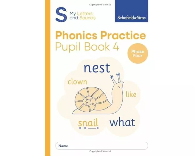 My Letters and Sounds Phonics Practice Pupil Book 4