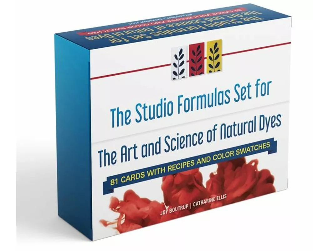 The Studio Formulas Set for The Art and Science of Natural Dyes