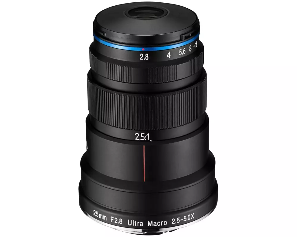 Laowa Festbrennweite 25 mm F/2.8 2.5-5x UltraMacro – E-Mount