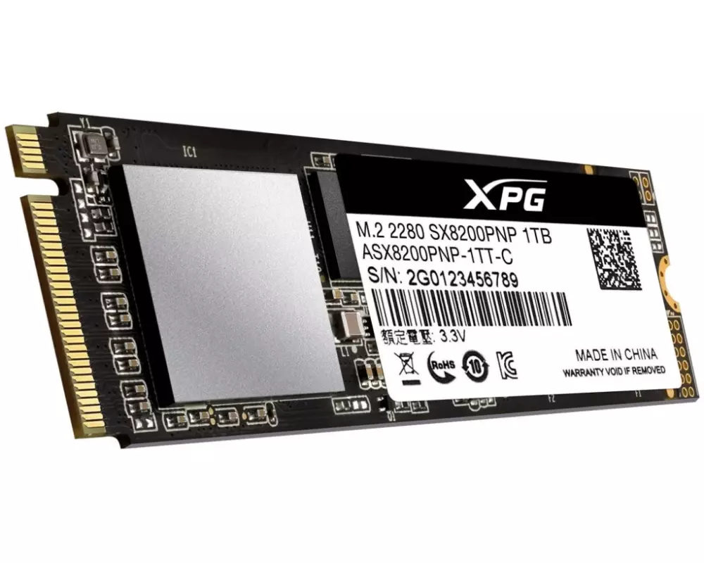 ADATA SSD XPG SX8200 Pro M.2 2280 NVMe 2000 GB
