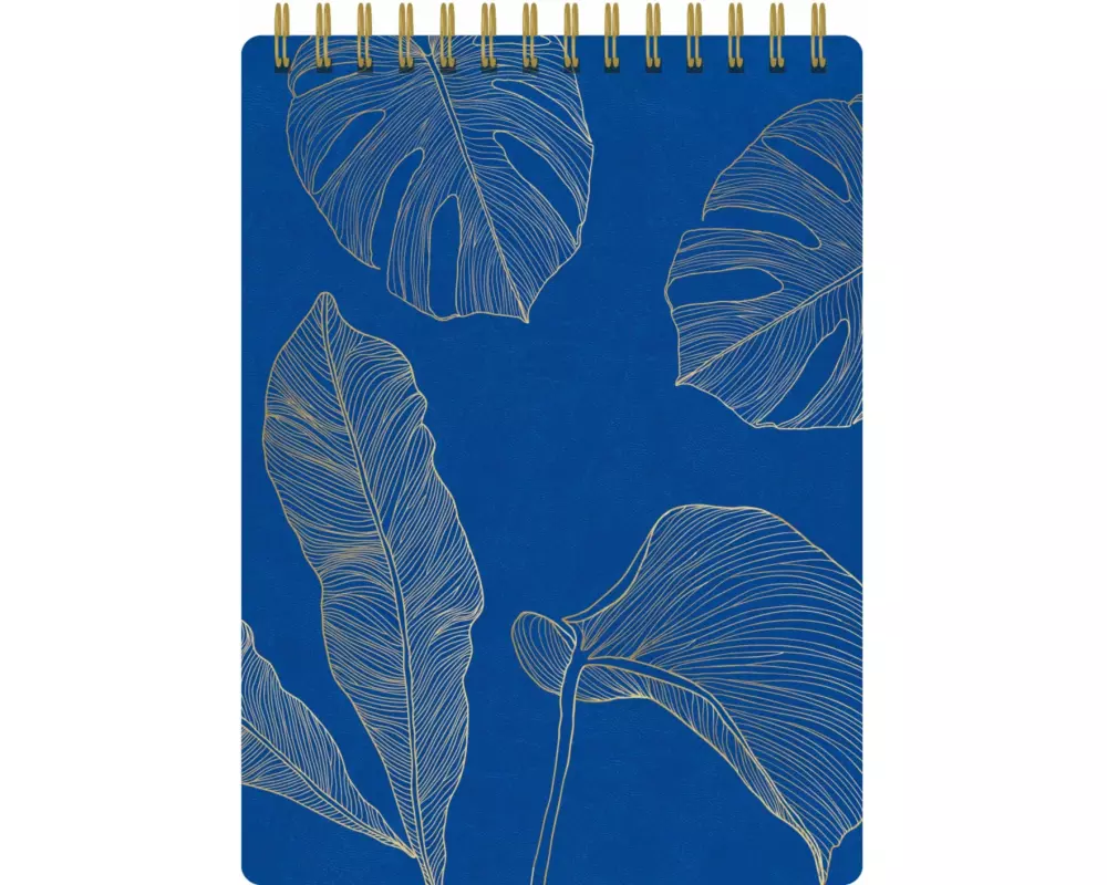 Notizblock Soft Touch Blue, vegan