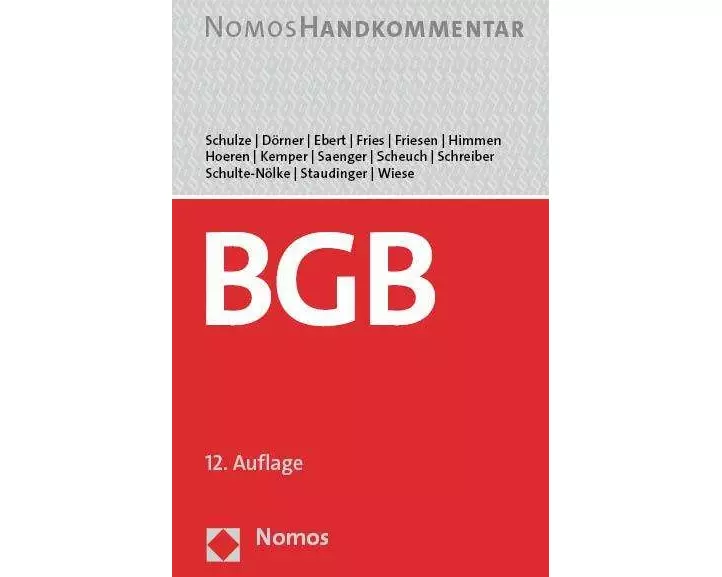 Bürgerliches Gesetzbuch