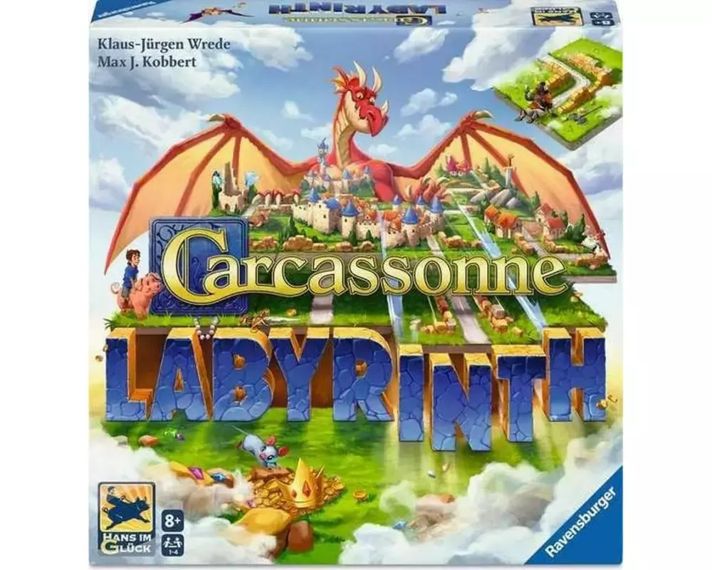 Ravensburger Carcassonne Labyrinth - DE/F/I/NL/EN/E -