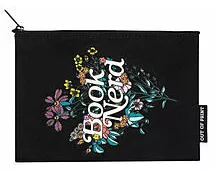 Book Nerd Floral Pouch