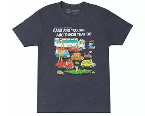 Richard Scarry: Cars and Trucks and Things That Go Unisex T-Shirt Large