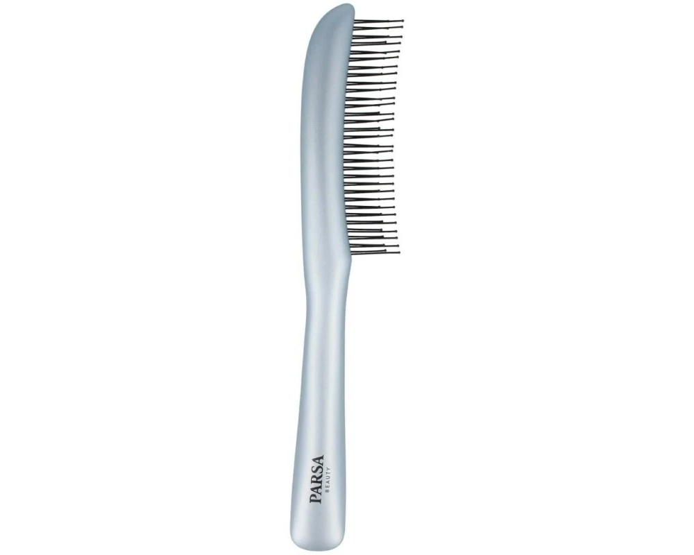 Parsa Beauty Anti-Haarverlust-Kamm metallisch blau
