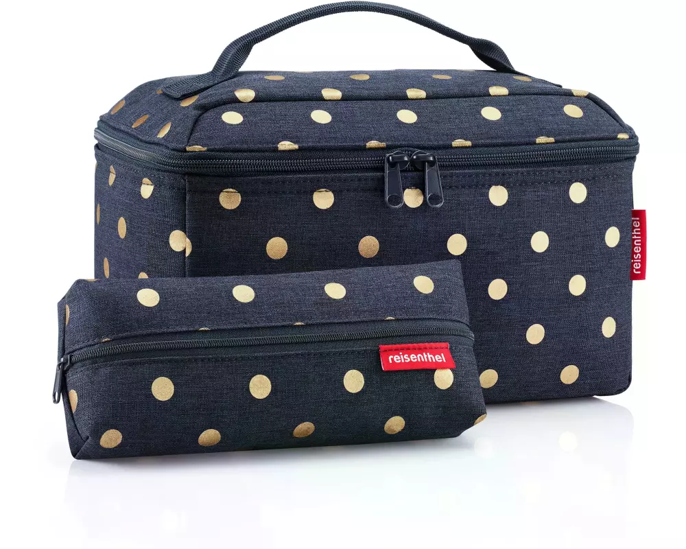 Reisenthel Necessaire Beautycase Set Metallic Dots Blue