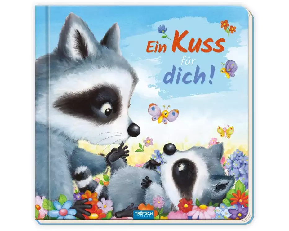 Trötsch Pappenbuch mit Reimen Ein Kuss für dich!