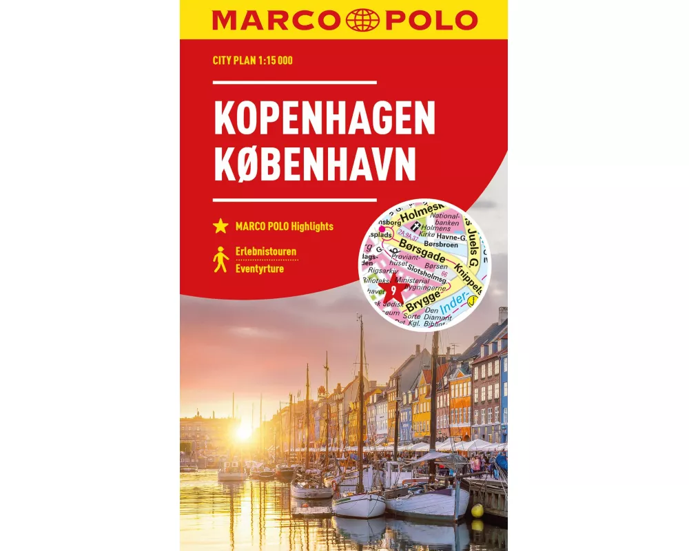 MARCO POLO Cityplan Kopenhagen 1:12.000
