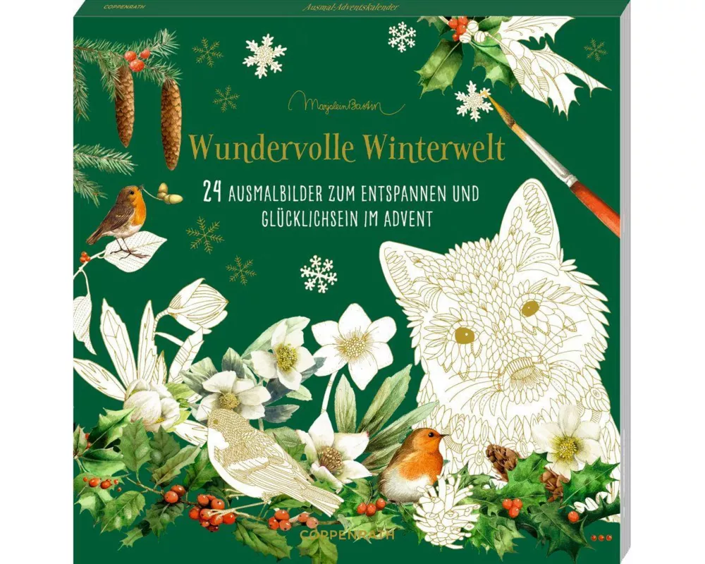 Kreativ-Adventskalender - Wundervolle Winterwelt