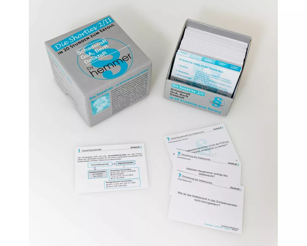 Shorties Box 2/II - Schadensrecht, GoA, BerR, DeliktsR