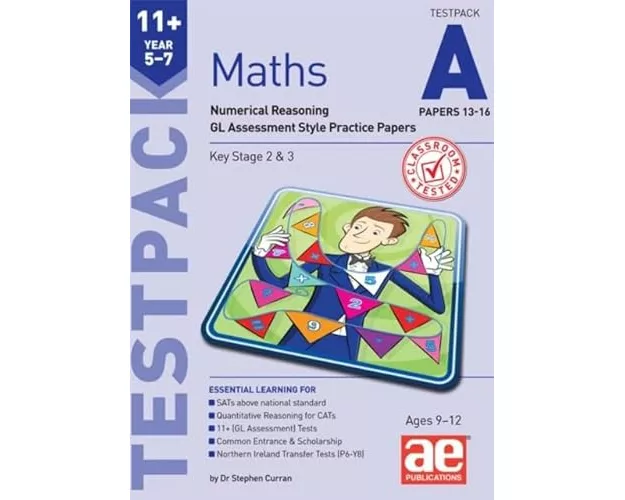 11+ Maths Year 5-7 Testpack A Papers 13-16