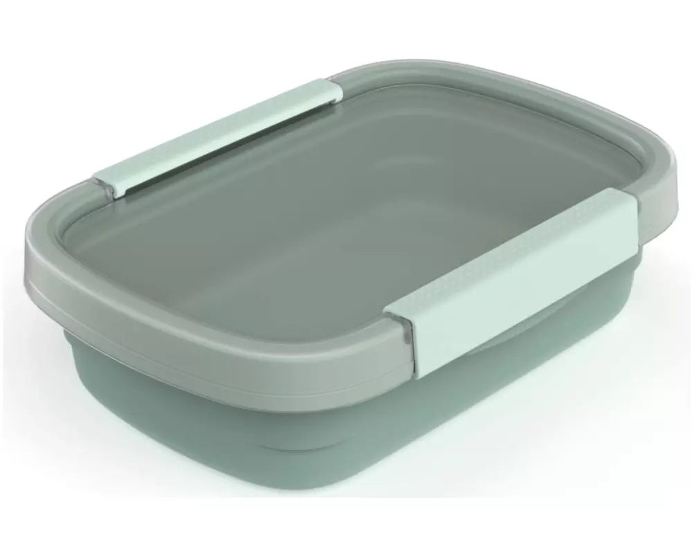 Rotho Vorratsbehälter Eco 0.8 l, Grün