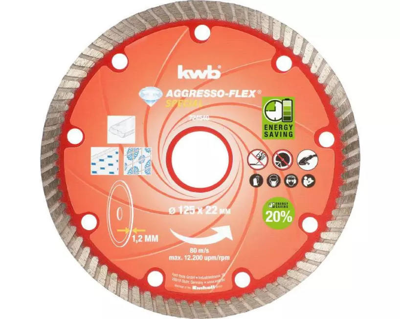 kwb Trennscheibe Akku-Top Diamant 125 mm