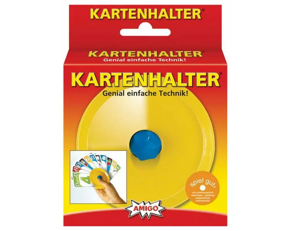 Amigo Kartenhalter gelb