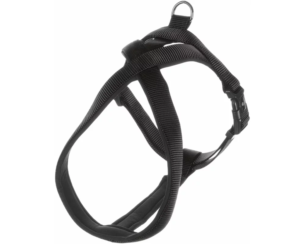 Flamingo Geschirr Nylon Abbi schwarz L