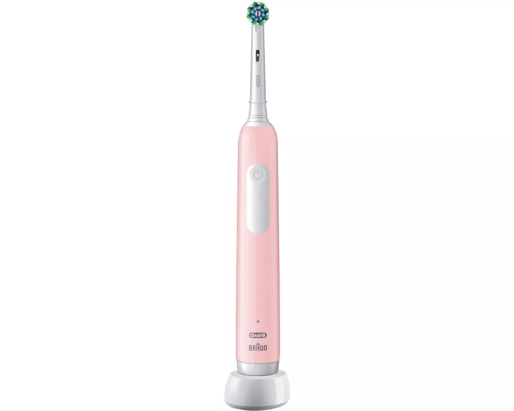 Oral-B Rotationszahnbürste Pro 1 Cross Action Pink
