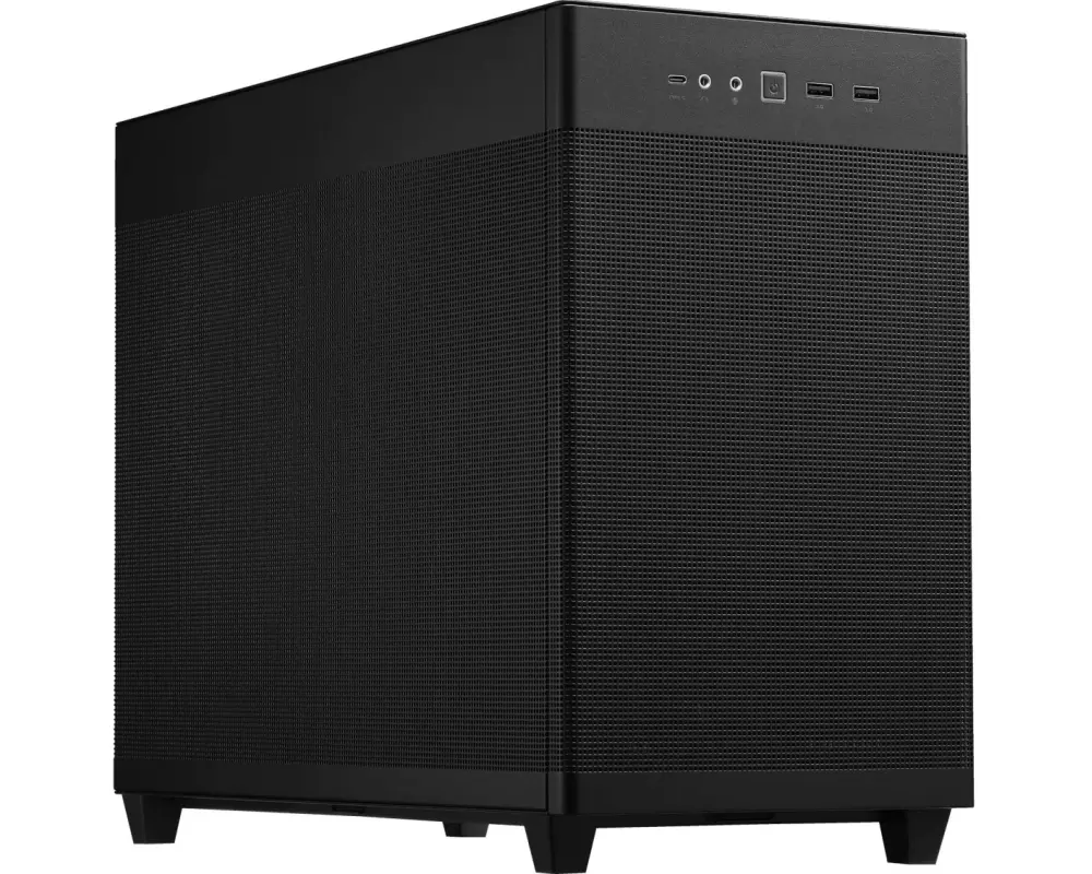 ASUS PC-Gehäuse AP201 MicroATX TG Schwarz