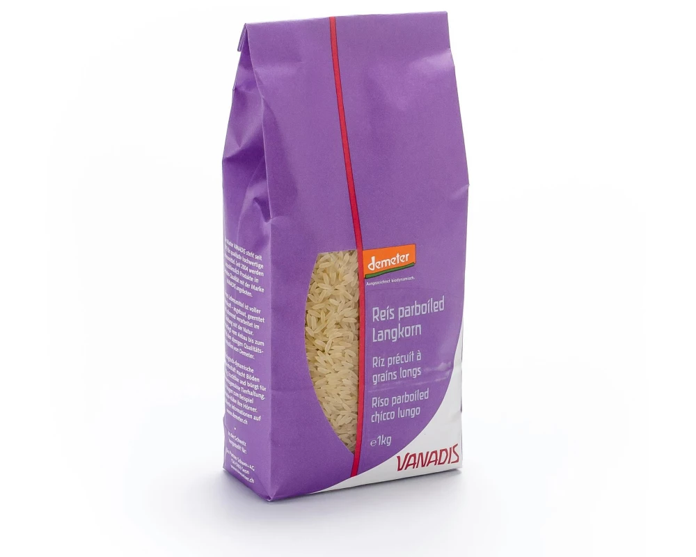 Vanadis Reis Parboiled weiss, Demeter 1000 g