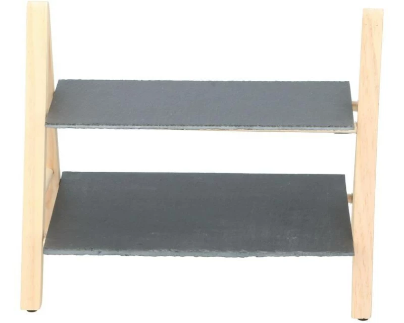 alpina Etagere Schwarz/Braun