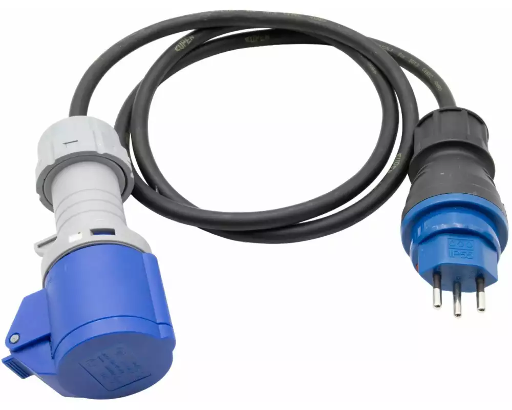 Brennenstuhl Adapterkabel CEE-Kupplung IP44 1.5 m Schwarz